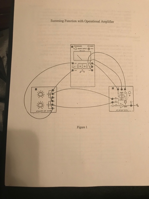 Pre-lab: 1. Draw the schematic diagram of the system | Chegg.com