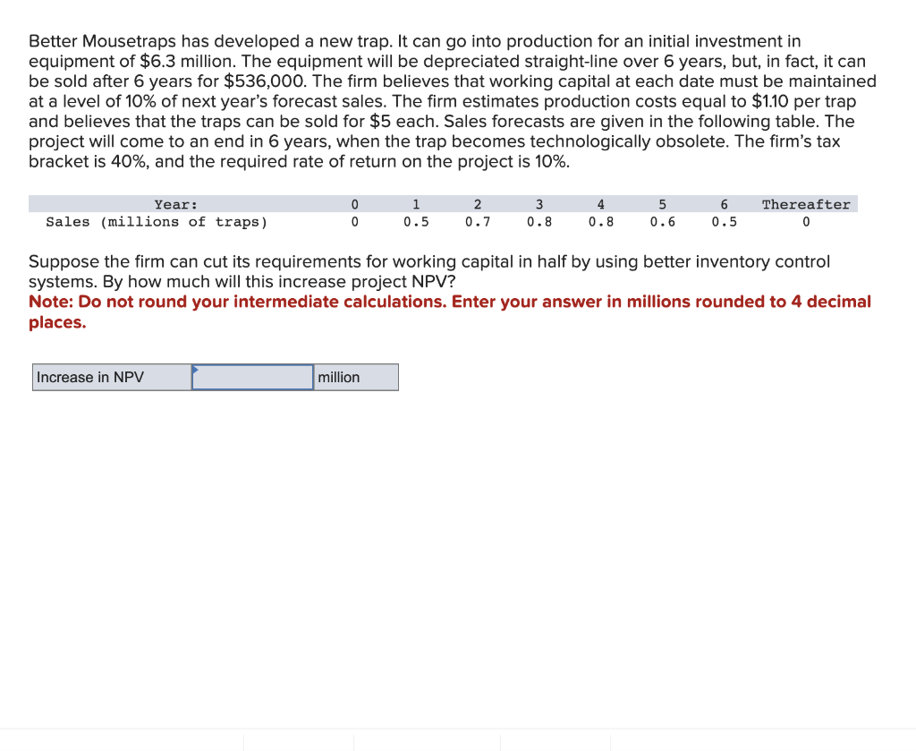 Better Mousetraps has developed a new trap. It can go | Chegg.com