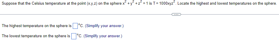 Solved Suppose that the Celsius temperature at the point | Chegg.com