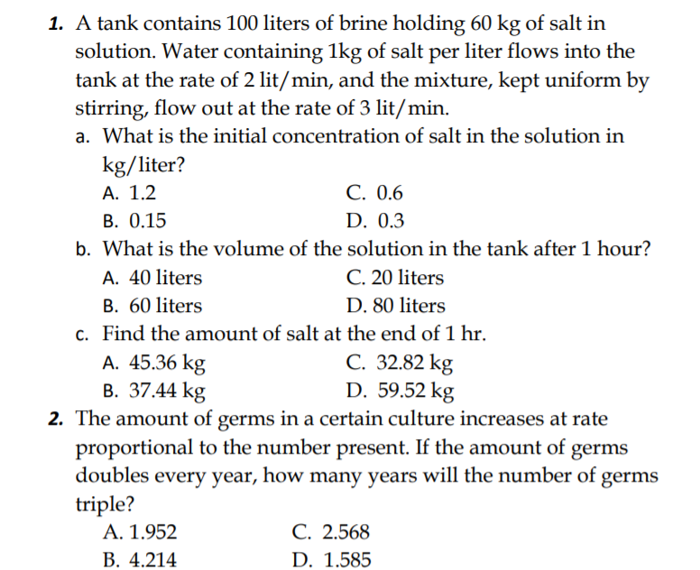 Kg and litre clearance conversion