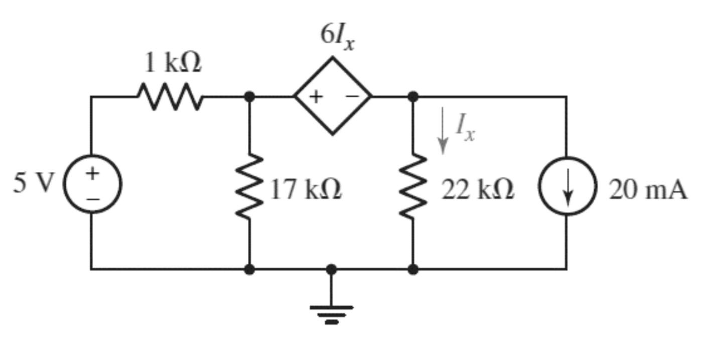 Solved For the circuit in Figure: • Apply superposition to | Chegg.com