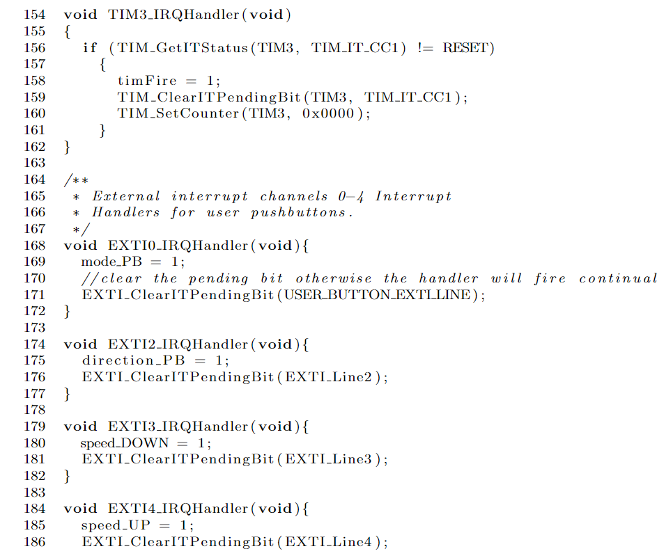 e) (10 mark) A 3TA4 student has their lab 5 stepper | Chegg.com