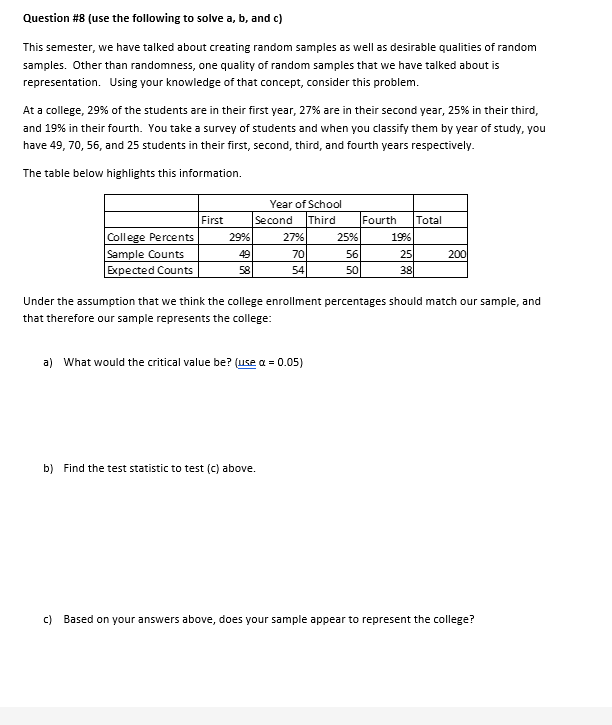 Solved Question \\#8 (use The Following To Solve \\( A, B | Chegg.com