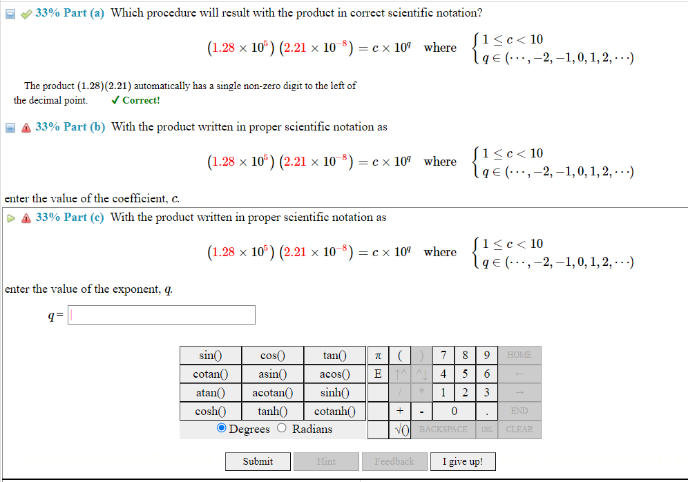 Solved 33% Part (a) Which Procedure Will Result With The | Chegg.com