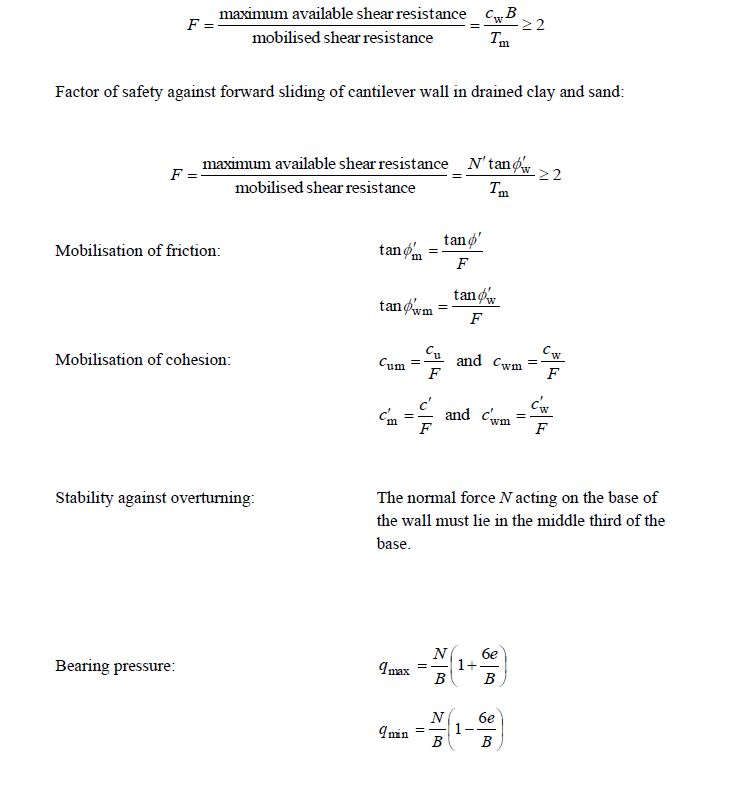 2. Estimate the embedment depth, H, for the sheet | Chegg.com