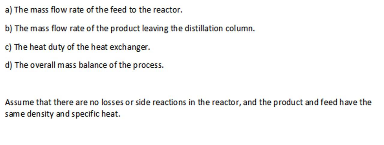 Solved A chemical plant is producing 10,000 kg/h of a | Chegg.com