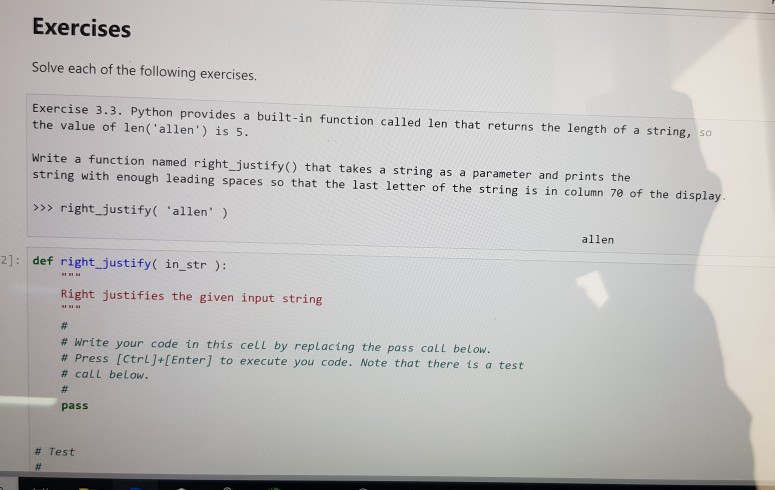 Solved Exercises Solve each of the following exercises. | Chegg.com