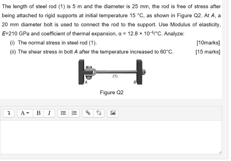 solved-the-length-of-steel-rod-1-is-5-m-and-the-diameter-chegg