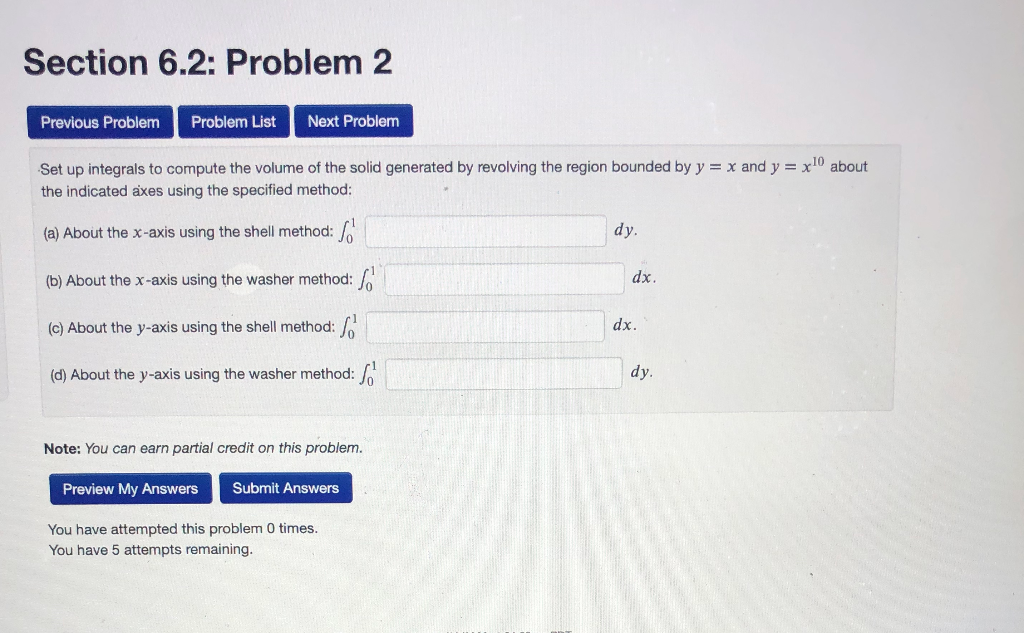 Solved Section 6.2: Problem 2 Previous Problem Problem List | Chegg.com
