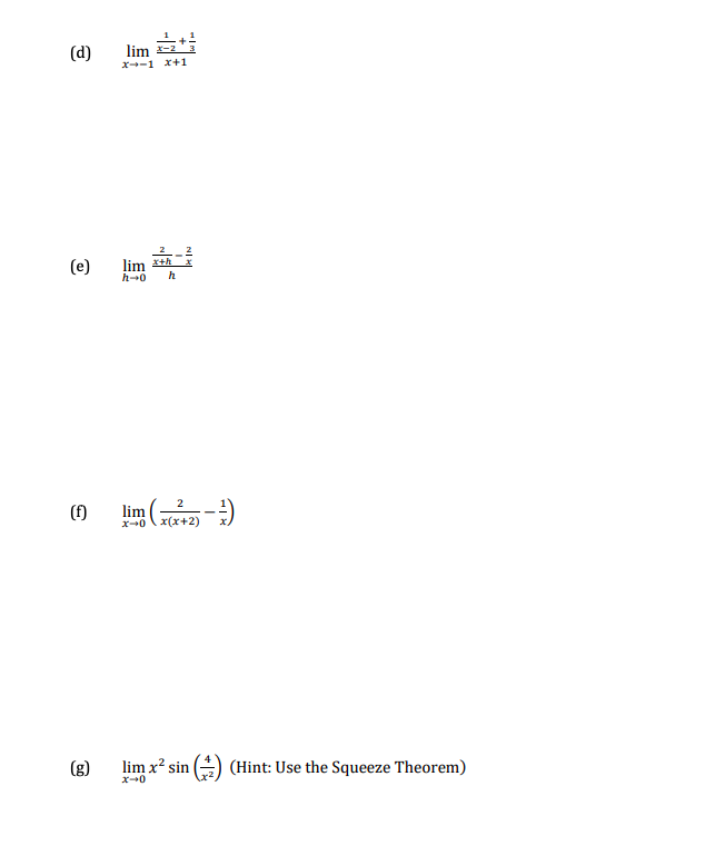 Solved Section 2.3: Calculating Limits Using the Limit Laws | Chegg.com