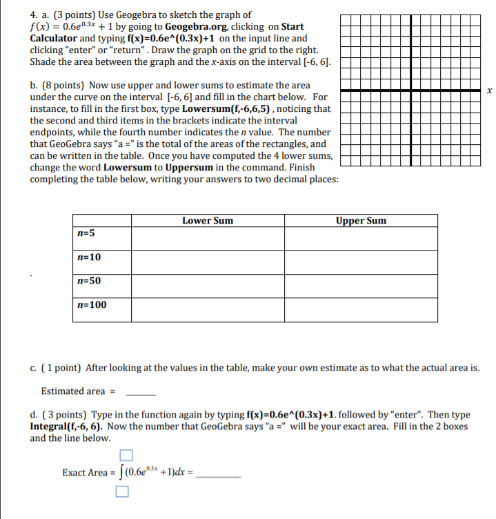 Solved H 4 A 3 Points Use Geogebra To Sketch The Graph Chegg Com