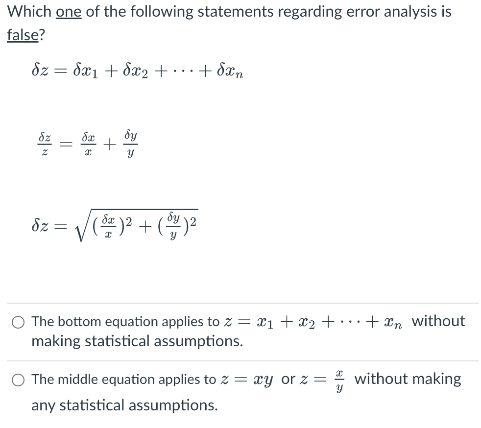 Solved Referring To The Figure Below, Which One Of The | Chegg.com