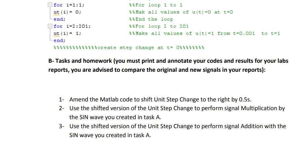 Solved As introduced in Lab 1a, MATLAB can be used as a | Chegg.com