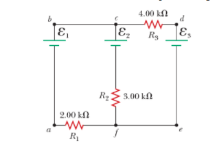 Solved Using Kirchhoff's Rules, Find The Following. (ℰ1 = | Chegg.com