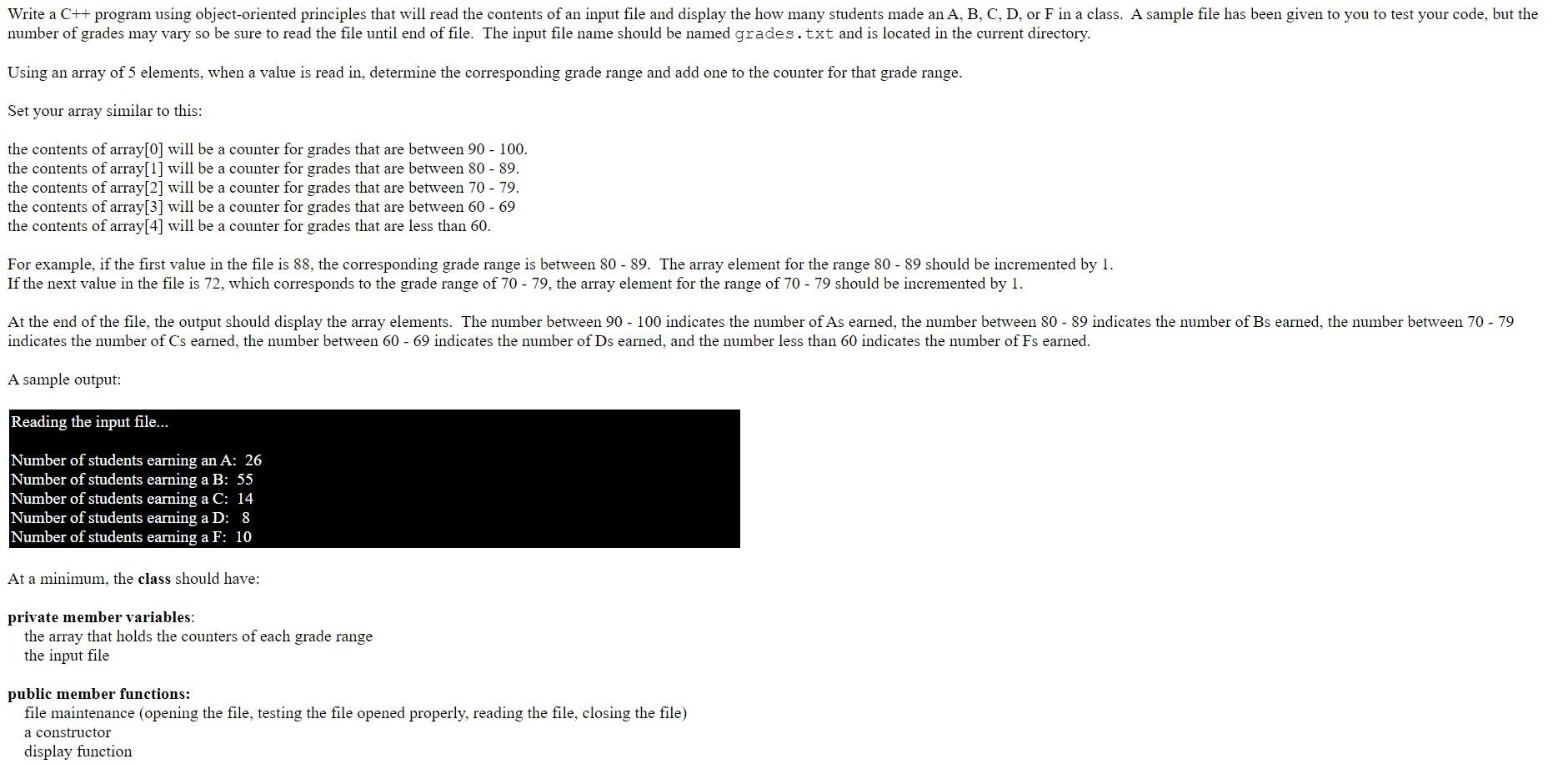 Solved Please help with this code. I have included the | Chegg.com
