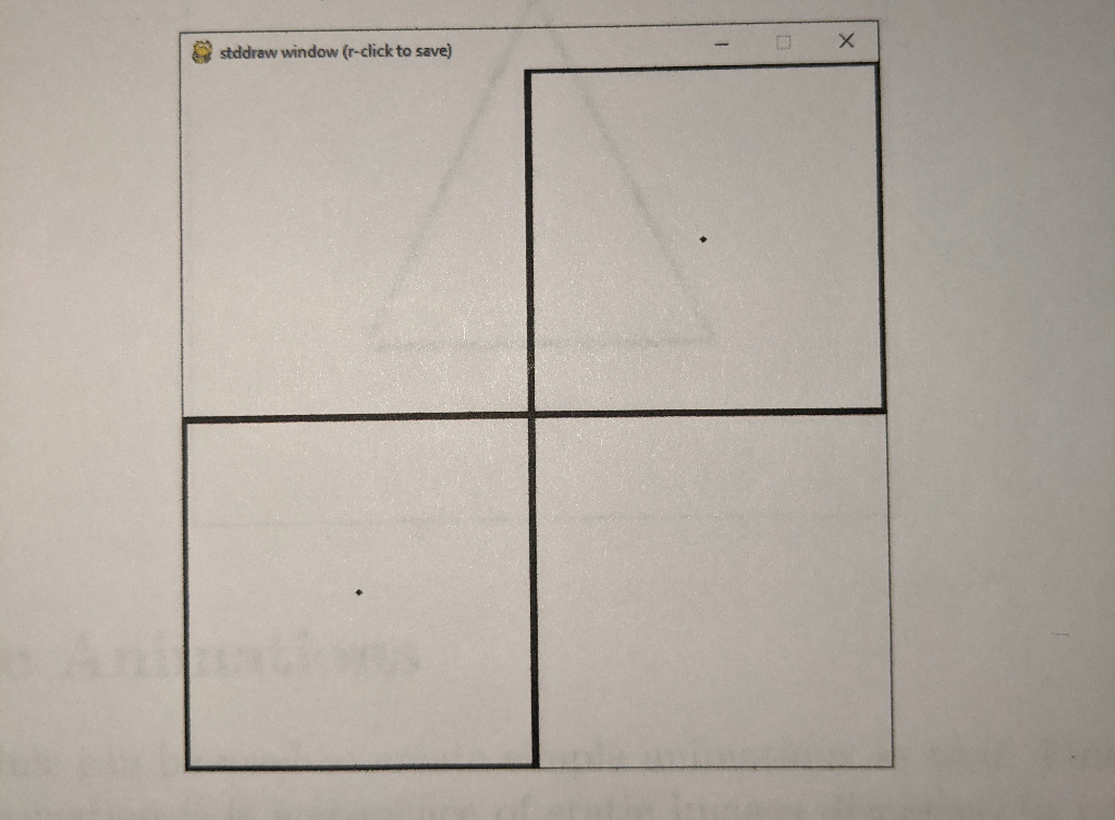 In Python using numbers in the import Stddraw Use | Chegg.com