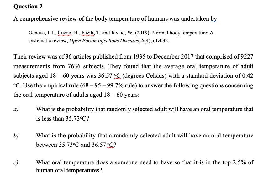 Body temperature measurement site comparison.