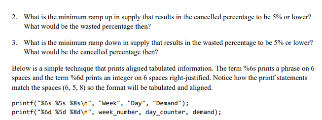 Solved Write a program that simulates the supply and demand | Chegg.com