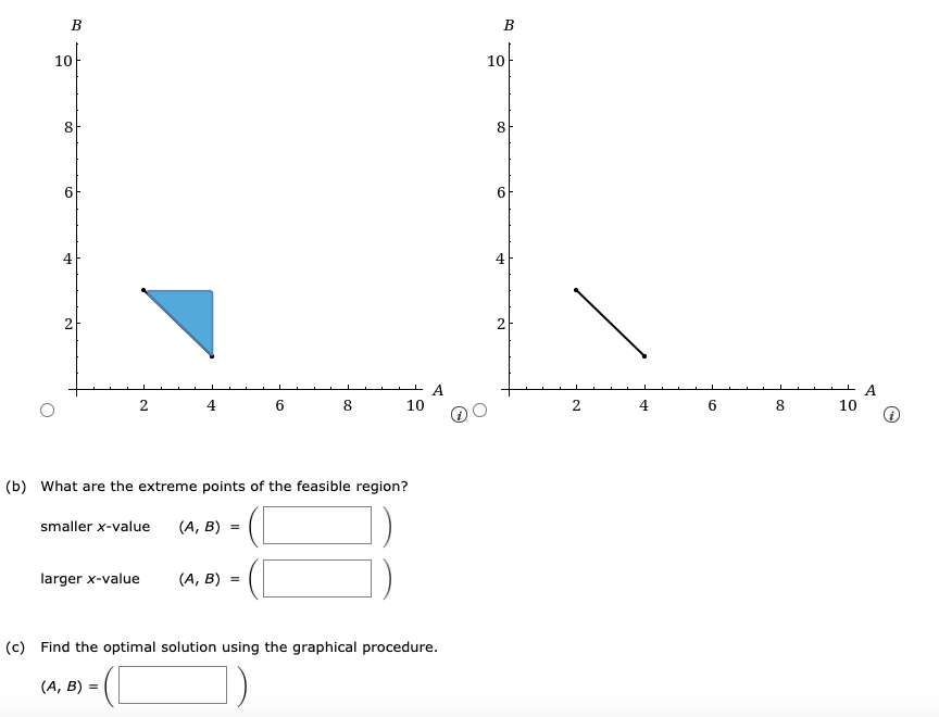 Solved Consider the following linear program. Max 1A + 2B | Chegg.com