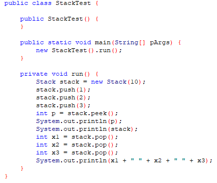 2.1 See Stack.java. This Class Stack Implements A | Chegg.com