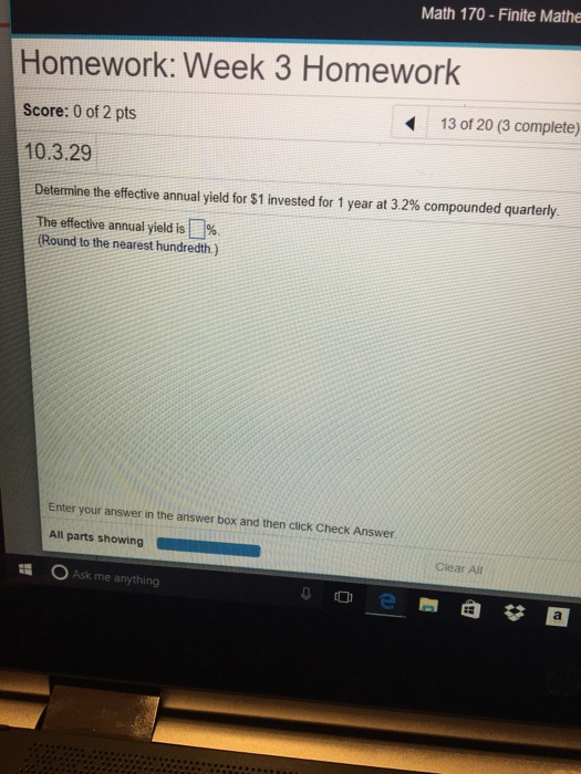 Solved Determine The Effective Annual Yield For 1 Invested Chegg