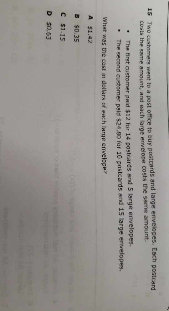 solved-15-two-customers-went-to-a-post-office-to-buy-chegg