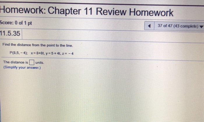 Solved Homework: Chapter 11 Review Homework Score: 0 of 1 pt | Chegg.com