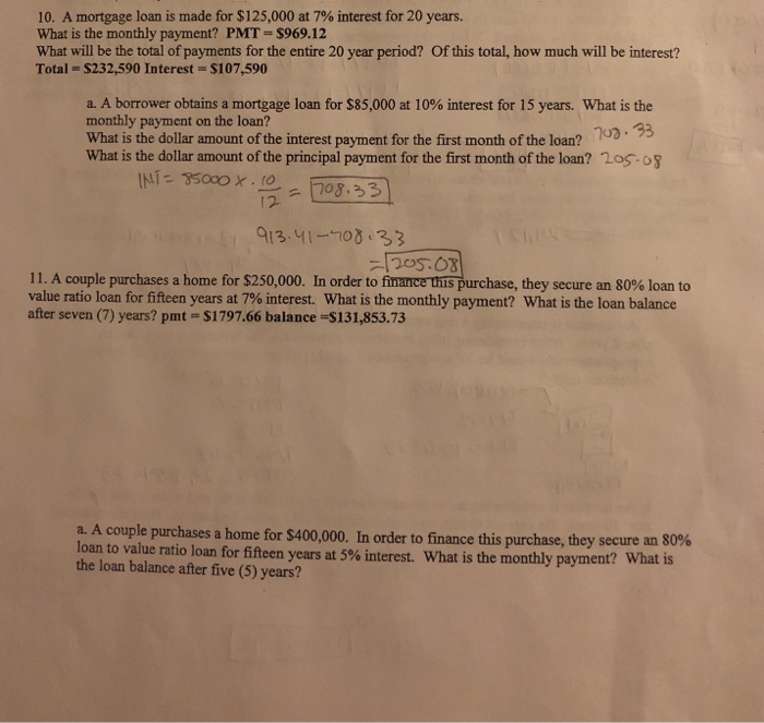 solved-10-a-mortgage-loan-is-made-for-125-000-at-7-chegg