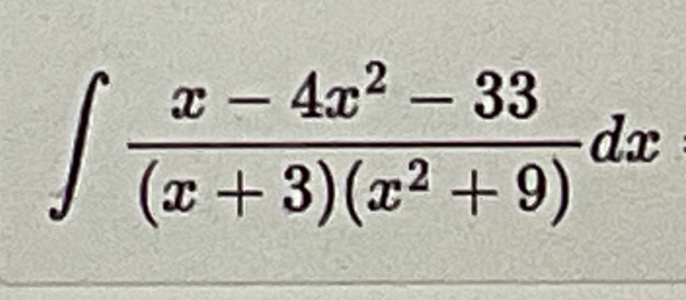 x 2 5x 33 4x 9