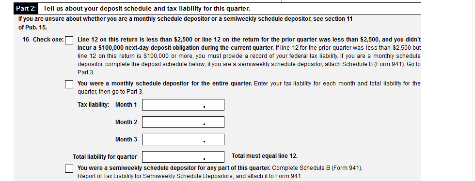 Solved Complete Form 941 for the 2nd quarter of 2020 for | Chegg.com