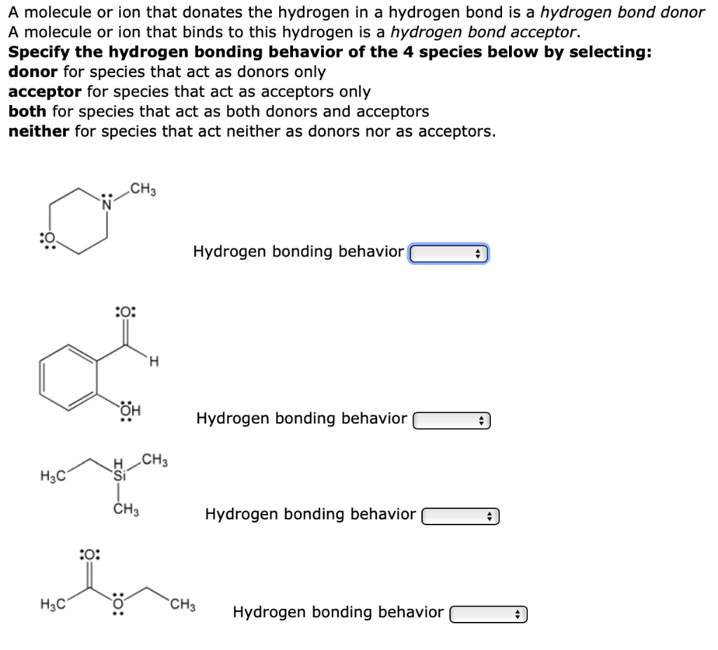Solved A molecule or ion that donates the hydrogen in a | Chegg.com