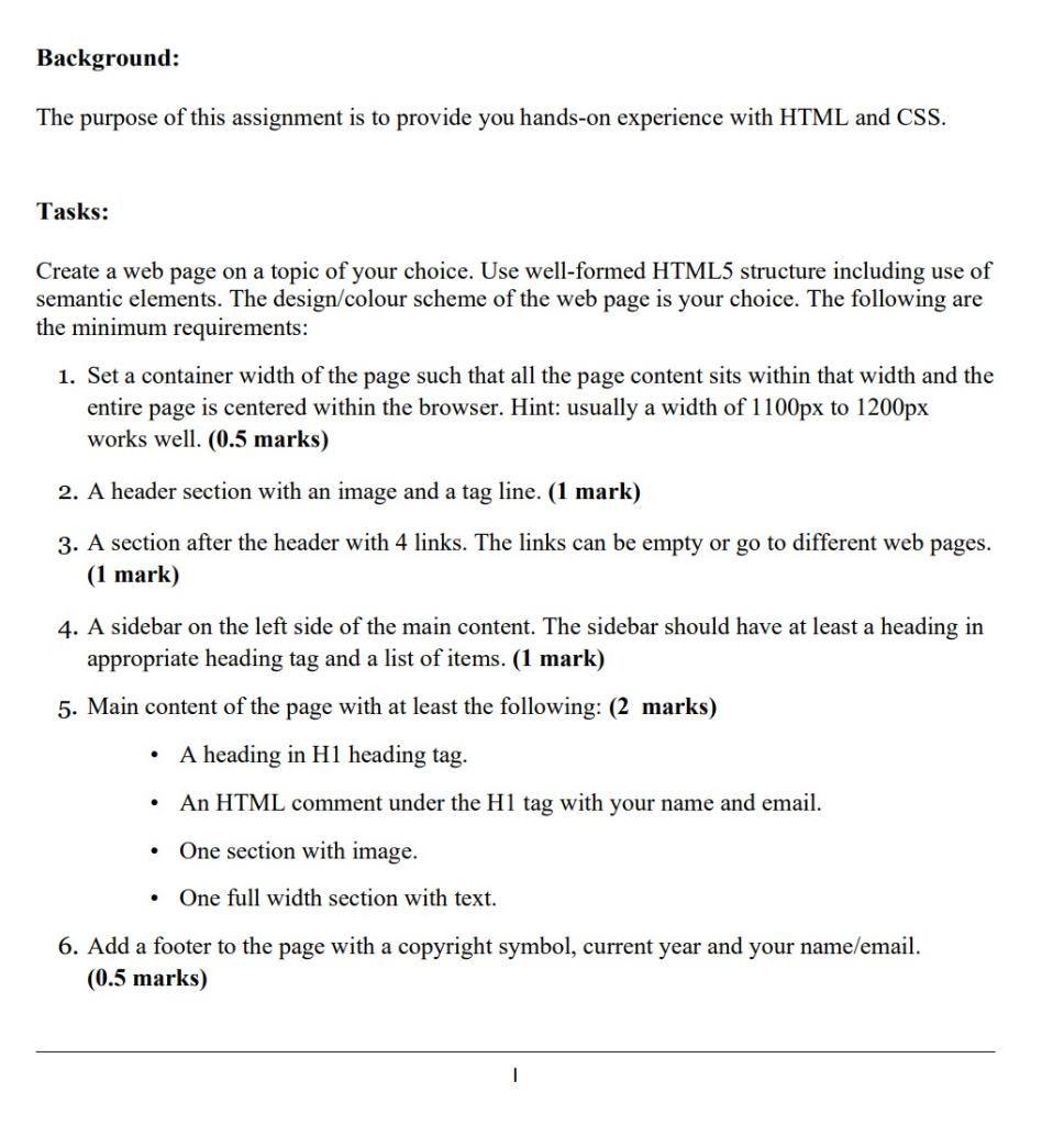 Solved Background: The purpose of this assignment is to | Chegg.com