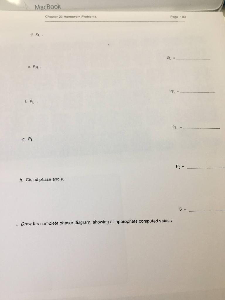 Solved Chapter 23 Homework Problems Page 99 Voltage Source Chegg