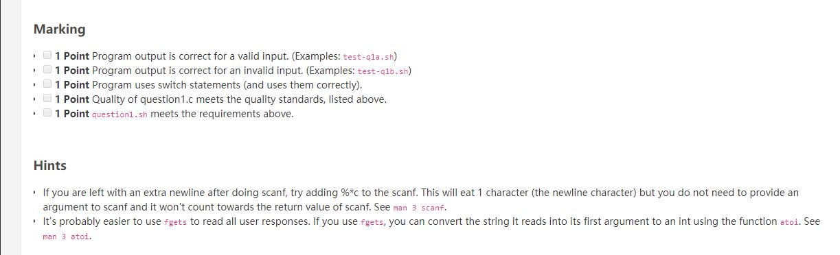Solved Question 1 Overview Write a C program that simulates | Chegg.com