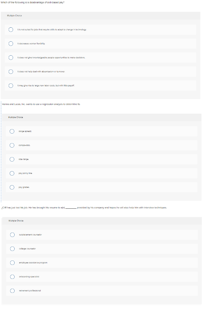 Solved Which of the following is a disadvantage of
