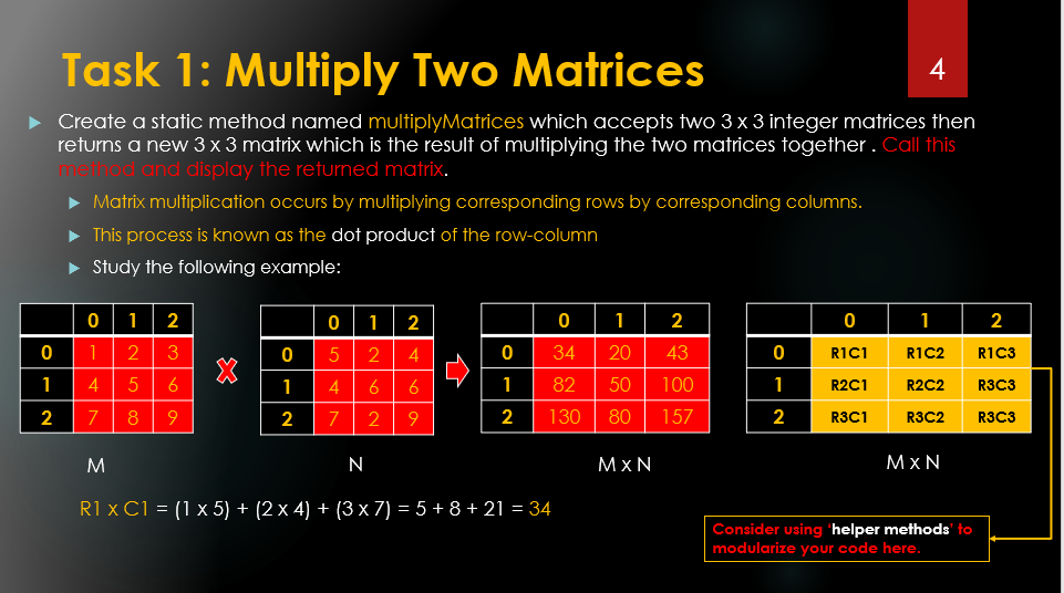 Download Matrix Multiplication 3X3 Background