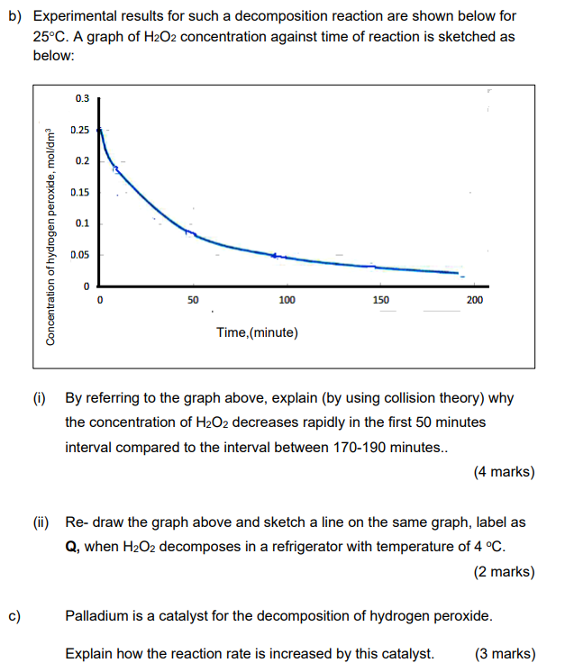 Solved 1. A student carried out an experiment in the | Chegg.com