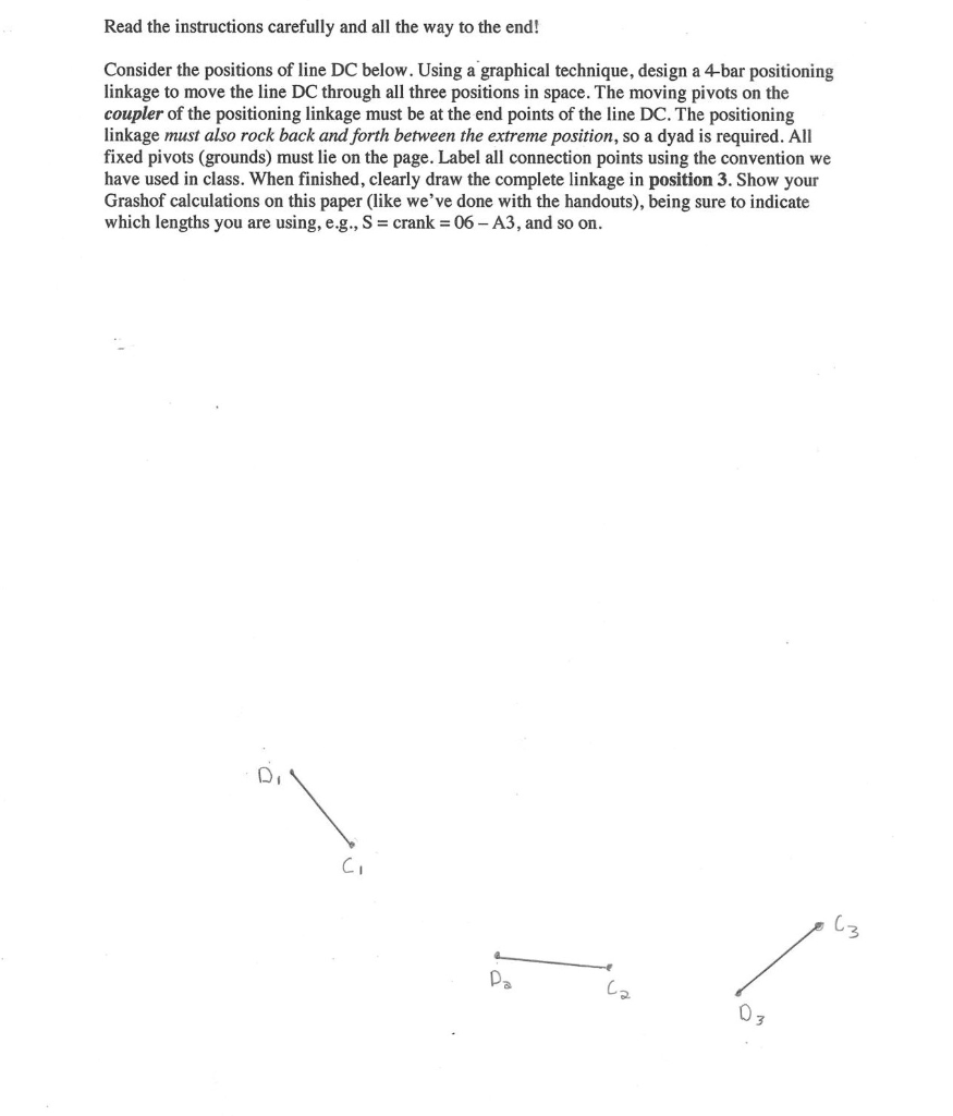 Solved Read the instructions carefully and all the way to | Chegg.com