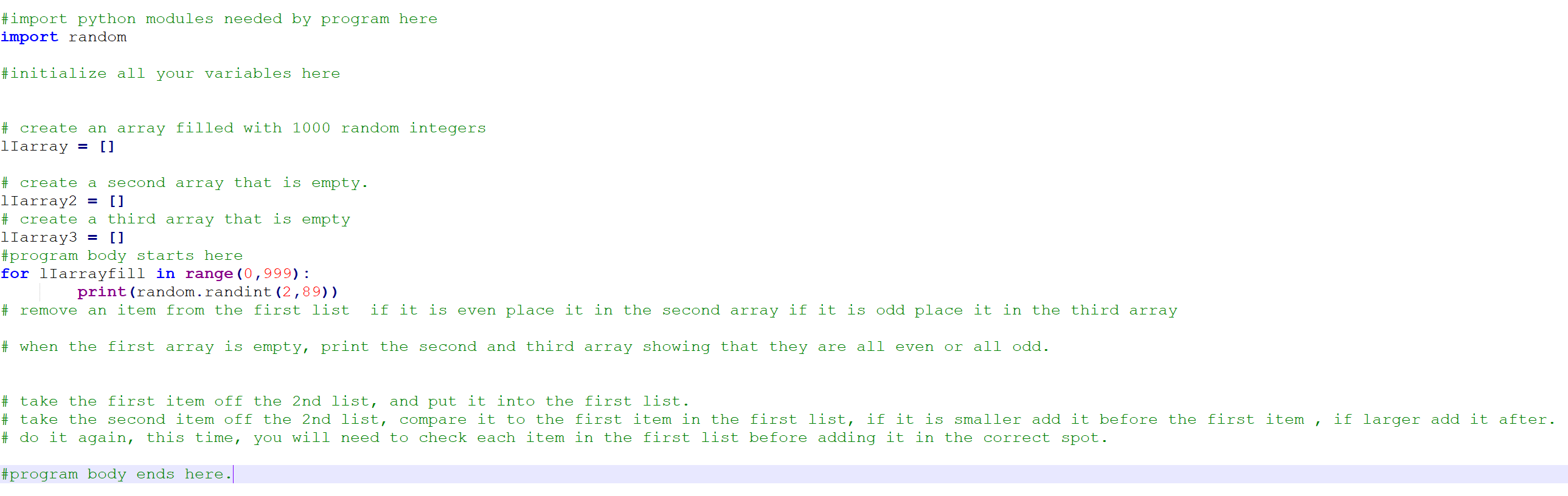 Solved I have never learned python before and I did not | Chegg.com