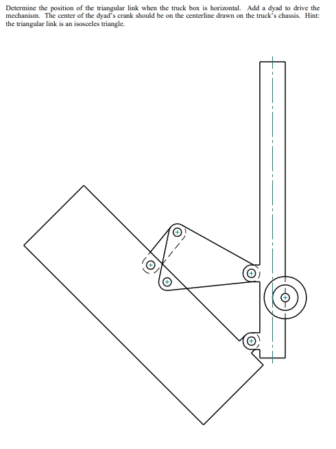 Solved Determine the position of the triangular link when | Chegg.com