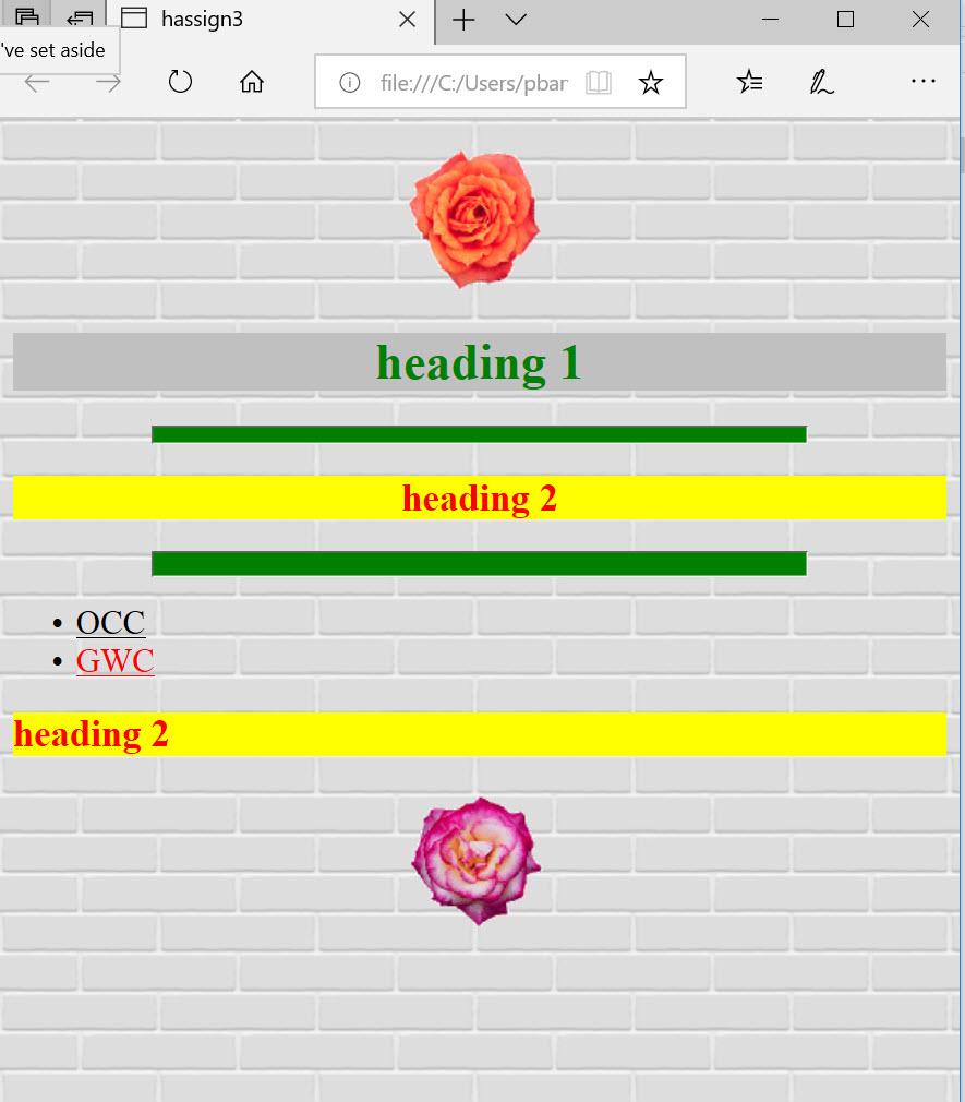 Solved Create a Web page with the following features | Chegg.com