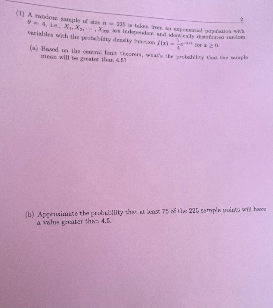 solved-1-a-random-sample-of-size-n-225-is-taken-from-an-chegg