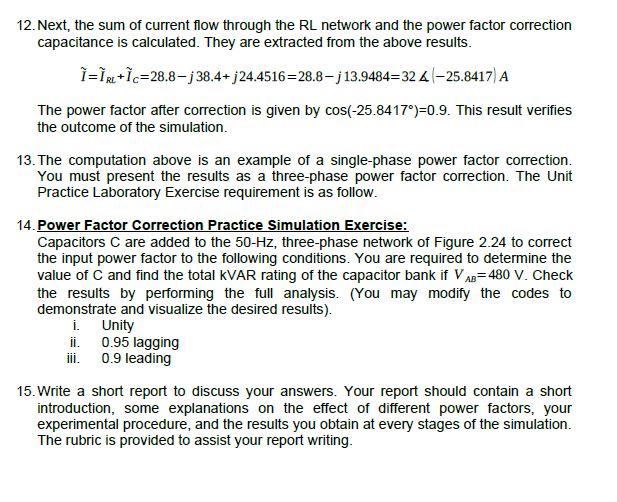 Solved Title Power factor correction Objective To perform