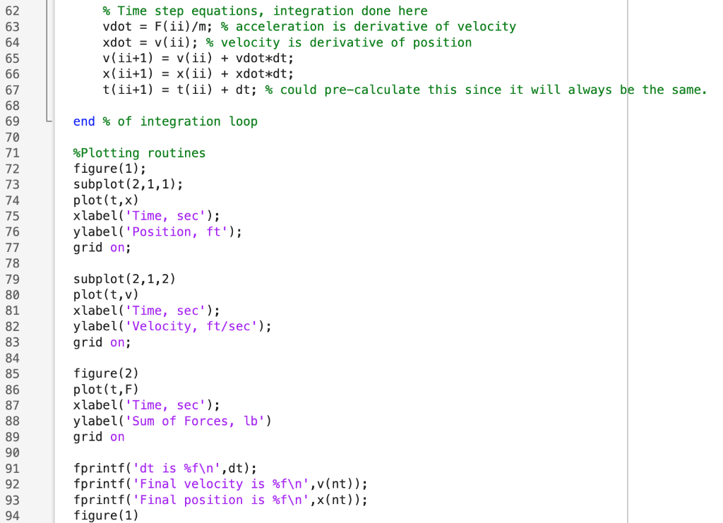 Solved This code is for MATLAB. It requires the code and 3 | Chegg.com