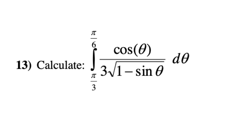 theta = frac 3 pi 4