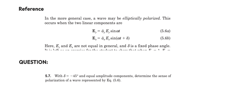 Solved Reference In the more general case, a wave may be | Chegg.com