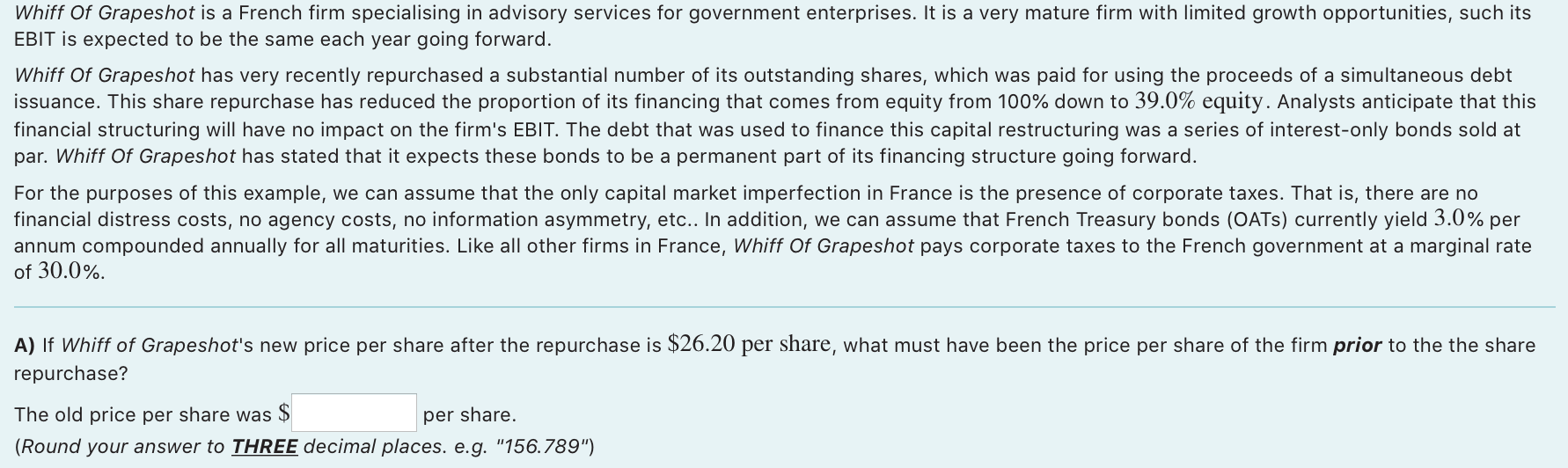 Whiff Of Grapeshot is a French firm specialising in