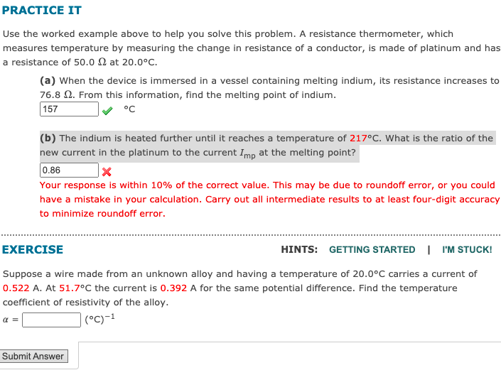 Solved PRACTICE IT Use the worked example above to help you | Chegg.com