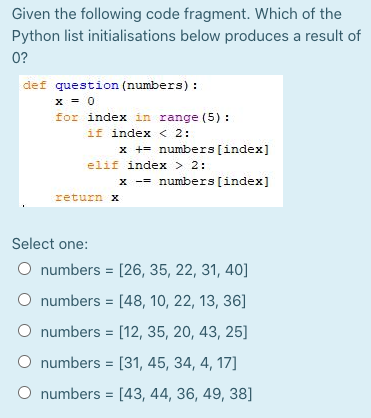 Solved Consider the list: nums = [1, 2, 3, 4, 5, 6]. Which | Chegg.com