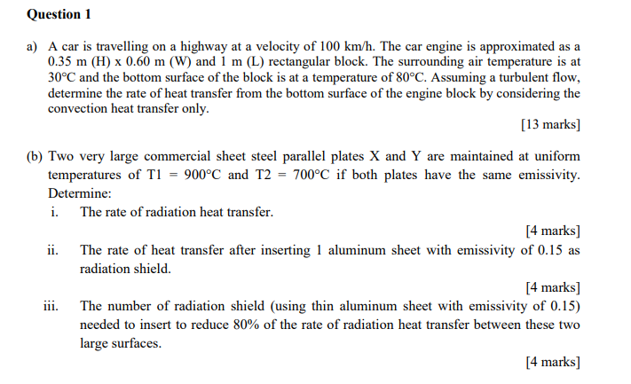 Solved a) A car is travelling on a highway at a velocity of | Chegg.com